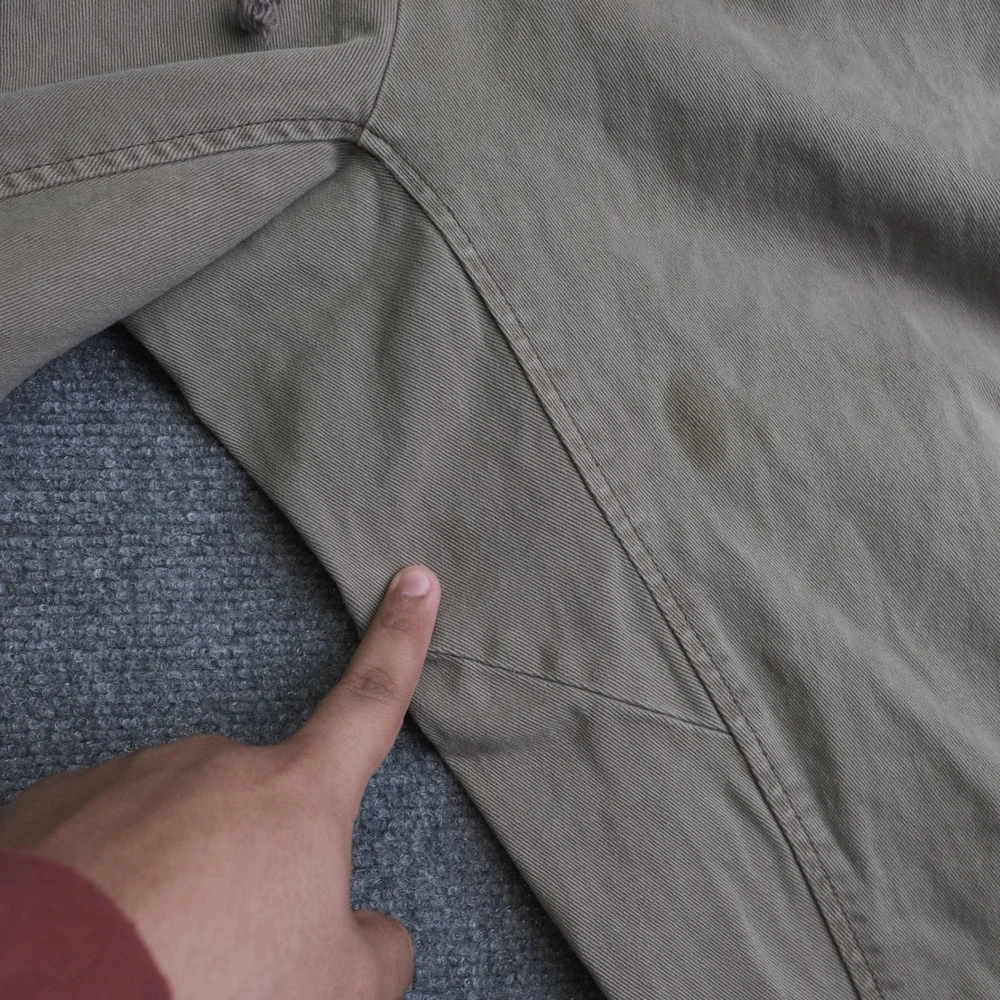 Elwood‎ Jogger Pants Mens L Brown Chino Stretch Drawstring Casual Straight Leg